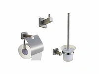 Mawialux toilet accessoire set geborsteld goud