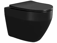Mawialux turbo flush toilet - mat zwart
