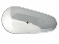 Mawialux vrijstaand acryl bad - glans wit - afbeelding 6 van  8