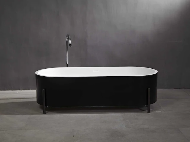 Mawialux vrijstaand bad - solid surface (beschikbaar in 2 kleuren) - afbeelding 9 van  15