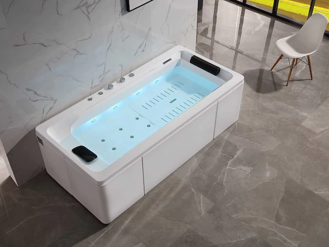 Mawialux vrijstaand massagebad met waterval - afbeelding 5 van  19
