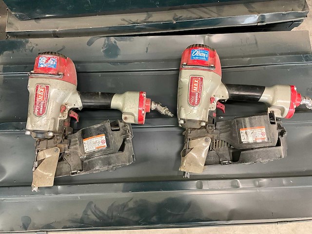 Max cn890s pneumatische tacker (2x) - afbeelding 1 van  7