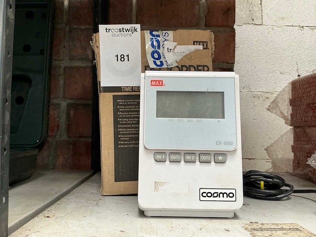 Max er-1600 digitale prikklok - afbeelding 1 van  5