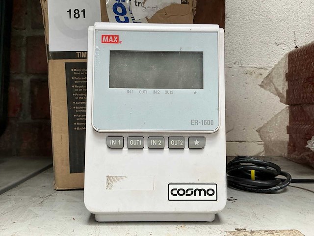 Max er-1600 digitale prikklok - afbeelding 2 van  5