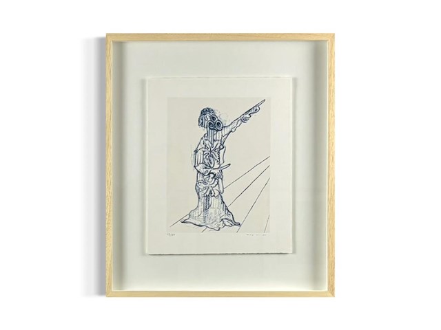 Max ernst - gesigneerde lithografie - afbeelding 1 van  1