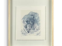 Max ernst - gesigneerde lithografie - afbeelding 1 van  1