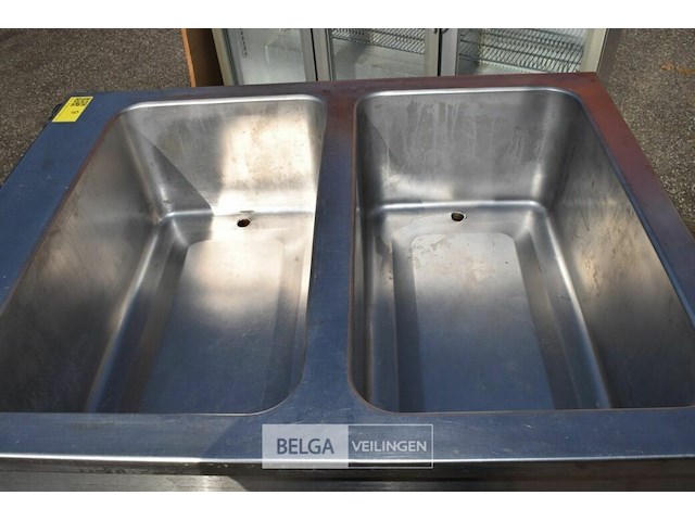 Max pro bain-marie op kar 80x60x90cm - afbeelding 3 van  4