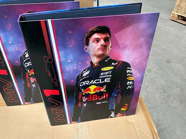 Max verstappen red bull racing a4 ringband map 2-rings (48x) - afbeelding 2 van  5