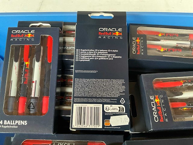 Max verstappen red bull racing balpennen set 4-stuks (24x) - afbeelding 3 van  4