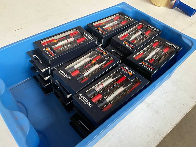 Max verstappen red bull racing balpennen set 4-stuks (24x) - afbeelding 4 van  4