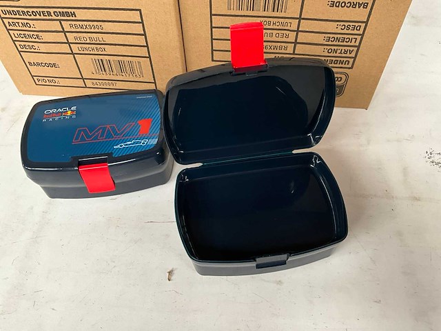 Max verstappen red bull racing lunch box (12x) - afbeelding 2 van  2