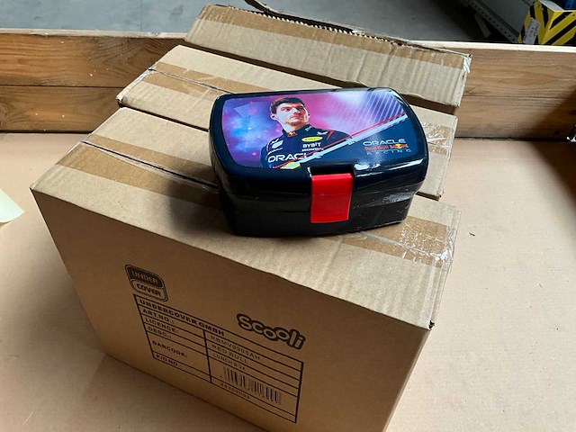 Max verstappen red bull racing lunchbox (24x) - afbeelding 1 van  4