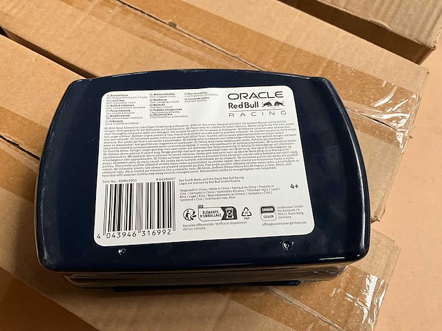Max verstappen red bull racing lunchbox (24x) - afbeelding 4 van  4
