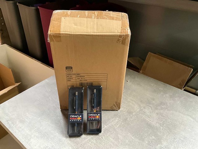 Max verstappen red bull racing luxe balpen in geschenkdoosje (48x) - afbeelding 2 van  5