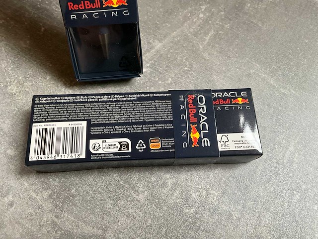Max verstappen red bull racing luxe balpen in geschenkdoosje (48x) - afbeelding 5 van  5