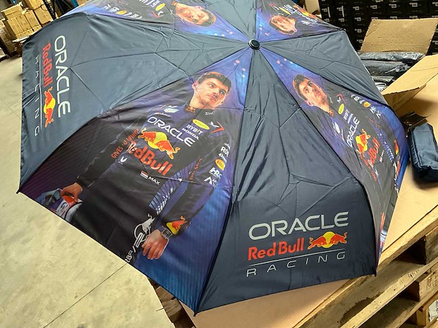 Max verstappen red bull racing paraplu (12x) - afbeelding 2 van  3