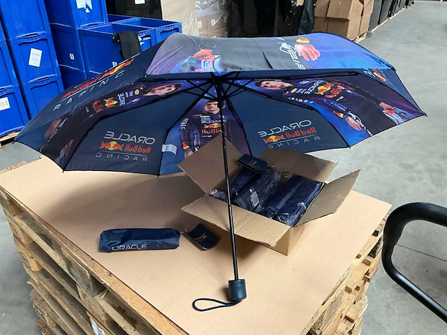 Max verstappen red bull racing paraplu (12x) - afbeelding 3 van  5