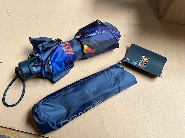 Max verstappen red bull racing paraplu (12x) - afbeelding 4 van  5