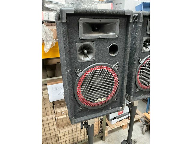 Max xen3510 luidspreker met statief (2x) - afbeelding 9 van  9