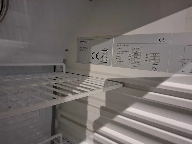 Maxfrost - hr400s/s - koelkast - afbeelding 4 van  4