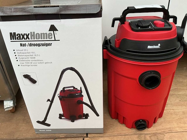 Maxhome 22048 industriële nat-droogstofzuiger - afbeelding 1 van  2