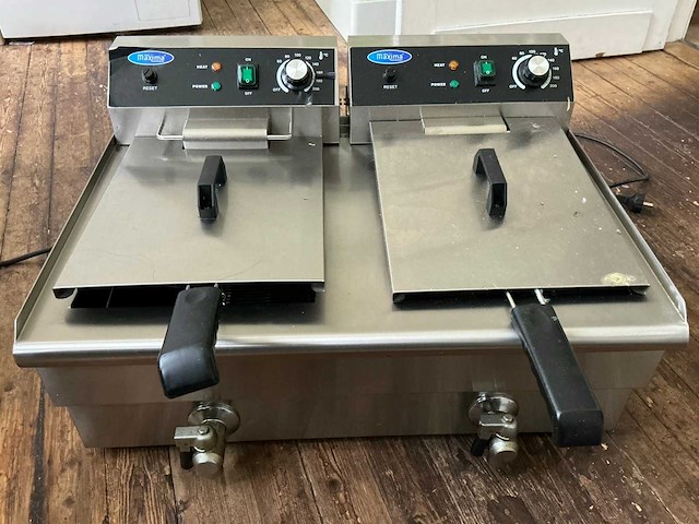 Maxima 2x16l friteuse - afbeelding 1 van  3