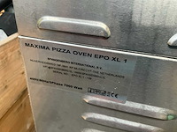 Maxima epo xl 1 rvs one deck pizza-oven - afbeelding 2 van  10