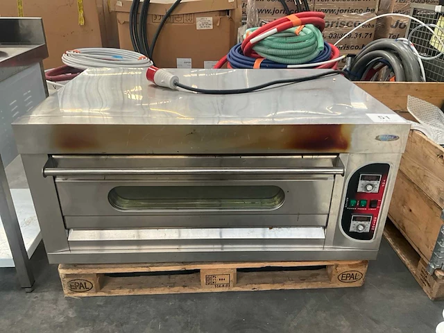 Maxima epo xl 1 rvs one deck pizza-oven - afbeelding 1 van  10