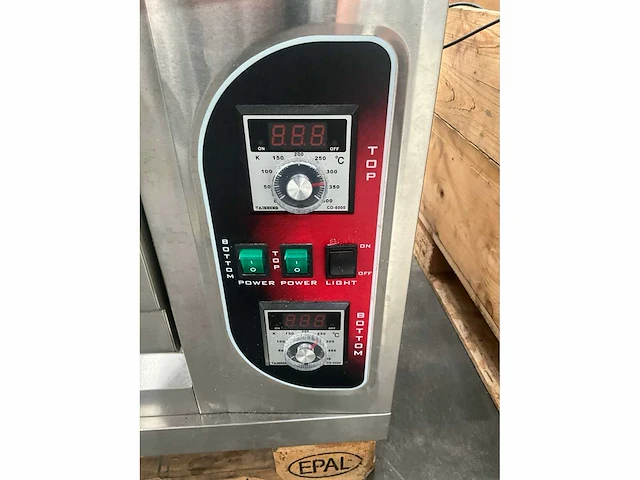 Maxima epo xl 1 rvs one deck pizza-oven - afbeelding 4 van  10