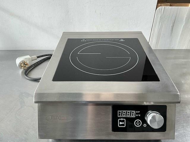 Maxima induction plate grill- en bakplaat - afbeelding 2 van  7