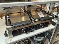 Maxima mcg-dflat-401 dubbele contactgrill - afbeelding 1 van  3