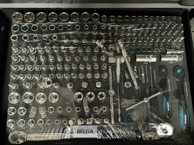 Maximus 12 drawers roller cabinet - afbeelding 5 van  17