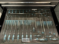 Maximus 12 drawers roller cabinet - afbeelding 8 van  17