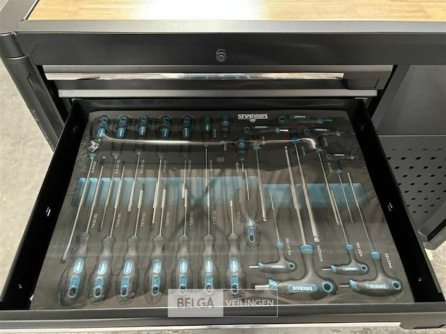 Maximus 12 drawers roller cabinet - afbeelding 7 van  17
