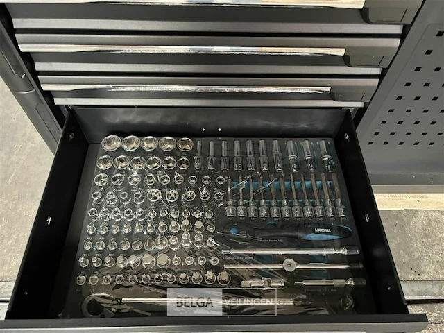 Maximus 12 drawers roller cabinet - afbeelding 8 van  17