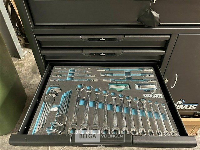 Maximus 7 drawers roller cabinet - afbeelding 4 van  20