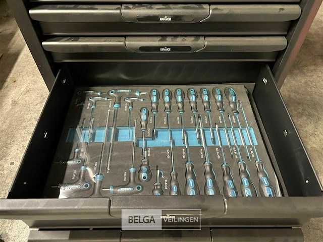 Maximus 7 drawers roller cabinet - afbeelding 8 van  18