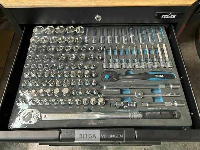 Maximus 7 drawers roller cabinet - afbeelding 14 van  18