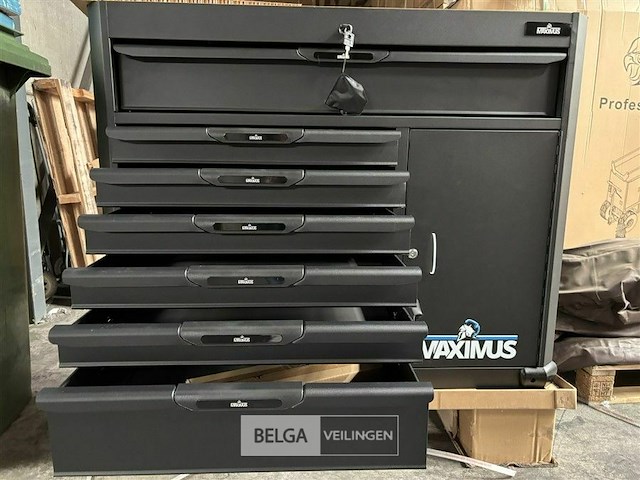 Maximus 7 drawers roller cabinet - afbeelding 18 van  20