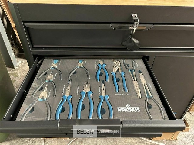 Maximus 7 drawers roller cabinet - afbeelding 19 van  20