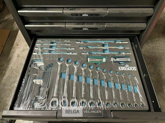 Maximus 7 drawers roller cabinet - afbeelding 12 van  18