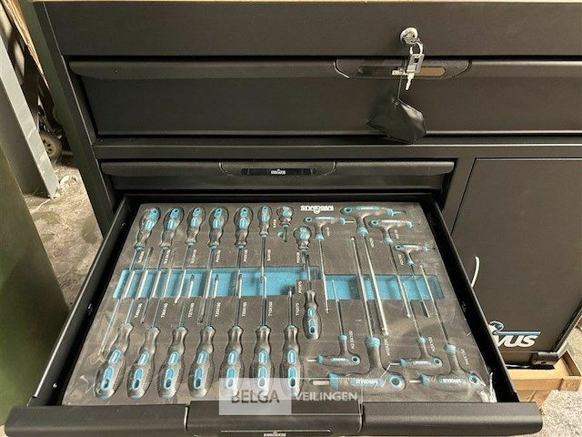Maximus 7 drawers roller cabinet - afbeelding 10 van  20
