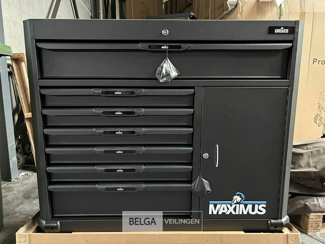 Maximus 7 drawers roller cabinet - afbeelding 12 van  20
