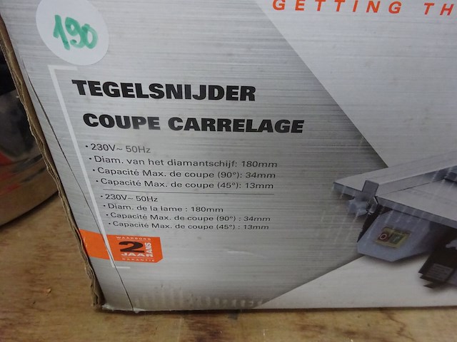 Maxpower tegelsnijder - afbeelding 2 van  3