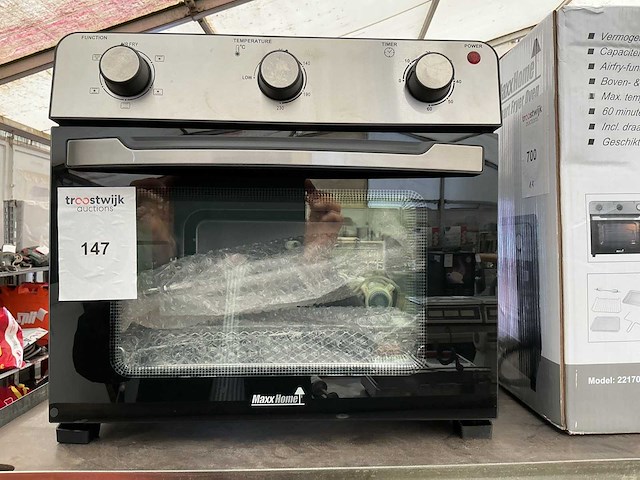 Maxx garden 22170 hetelucht oven - afbeelding 1 van  4