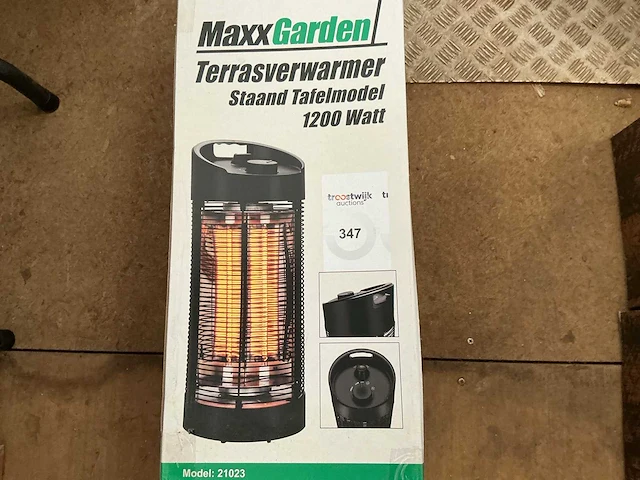 Maxx garden kerst- & seizoensartikelen terrasverwarmer 1200 watt - afbeelding 1 van  1