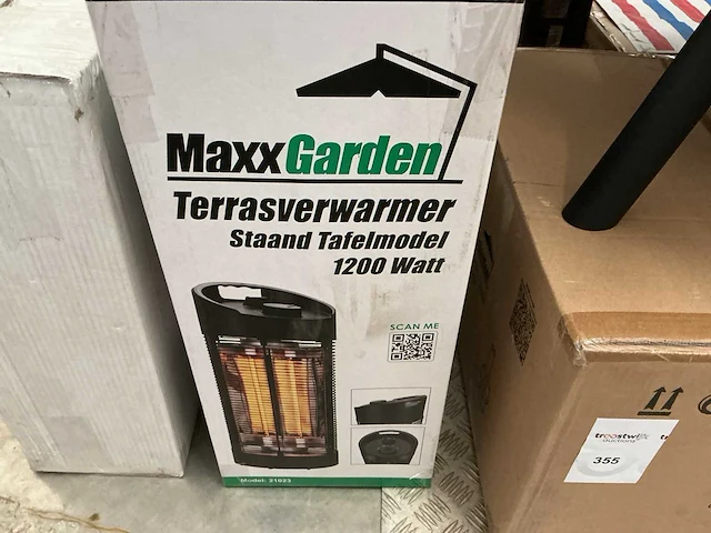 Maxx garden kerst- & seizoensartikelen terrasverwarmer 1200 watt - afbeelding 1 van  1