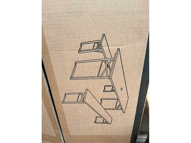 Maxx garden opvouwbare tuintafel met zitbank - afbeelding 3 van  4
