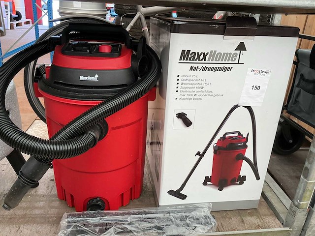 Maxx home 22048 nat droog stofzuiger - afbeelding 1 van  3