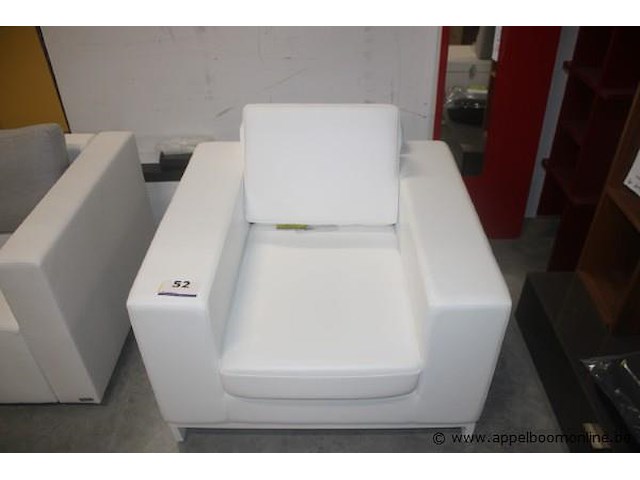 Maxx middenhoekelement + 2 rugkussens | maxx middenhoekelement + 2 rugkussens | max lounge - ice white armstoel incl.kussen - afbeelding 3 van  4